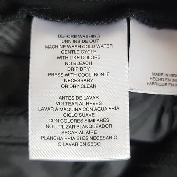 Ann Klein pull-on ankle pants slim fit in black Women's Size S - Picture 8 of 11